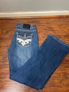 C3 Bling Western Jean size 7